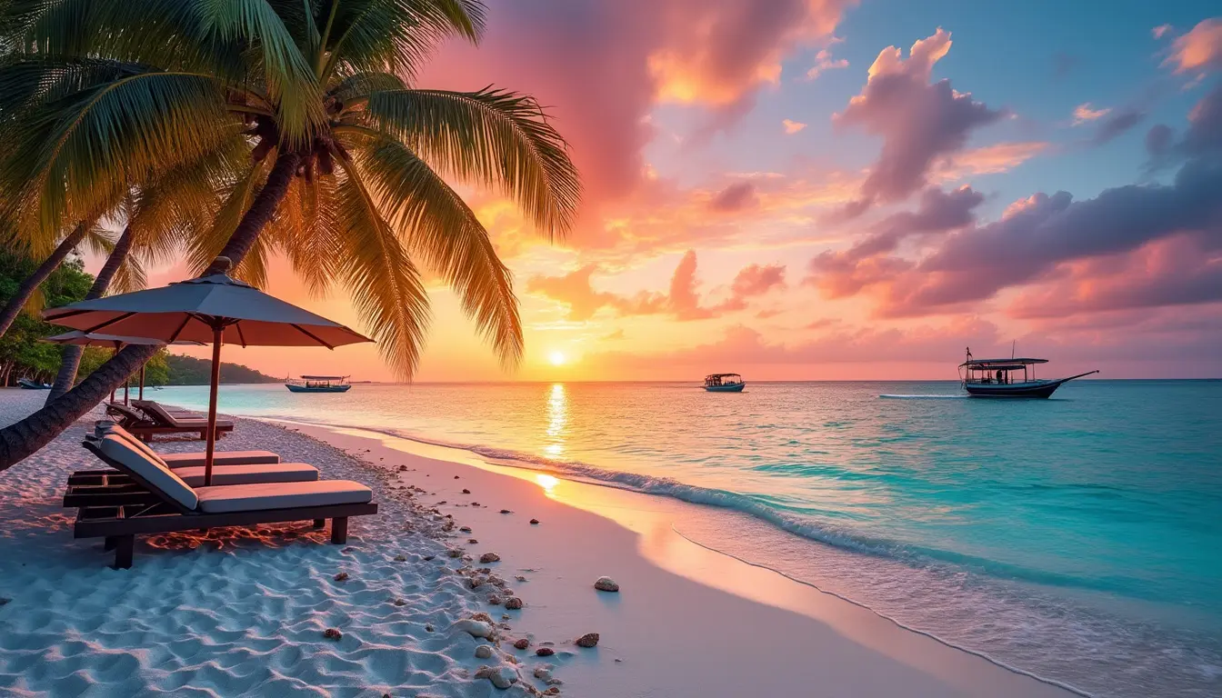 découvrez les plages des îles maldives, un véritable paradis sur terre. avec leurs eaux turquoises, leur sable fin et leurs paysages de rêve, plongez dans un univers de détente et d'évasion. explorez ces îles enchanteuses et laissez-vous séduire par la beauté naturelle des maldives.