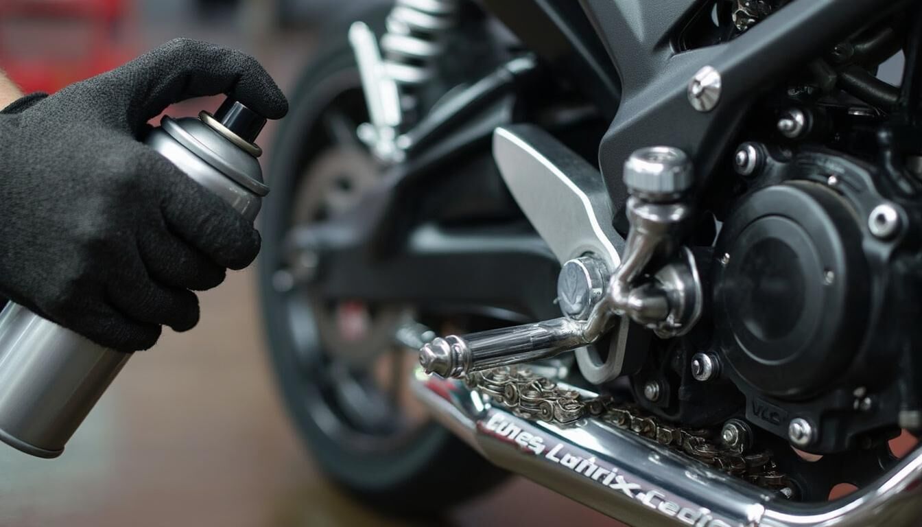 Découvrez notre guide complet sur la graisse de chaîne pour moto : conseils d'entretien, astuces pour prolonger la vie de votre chaîne et comparatif des meilleures huiles disponibles sur le marché.