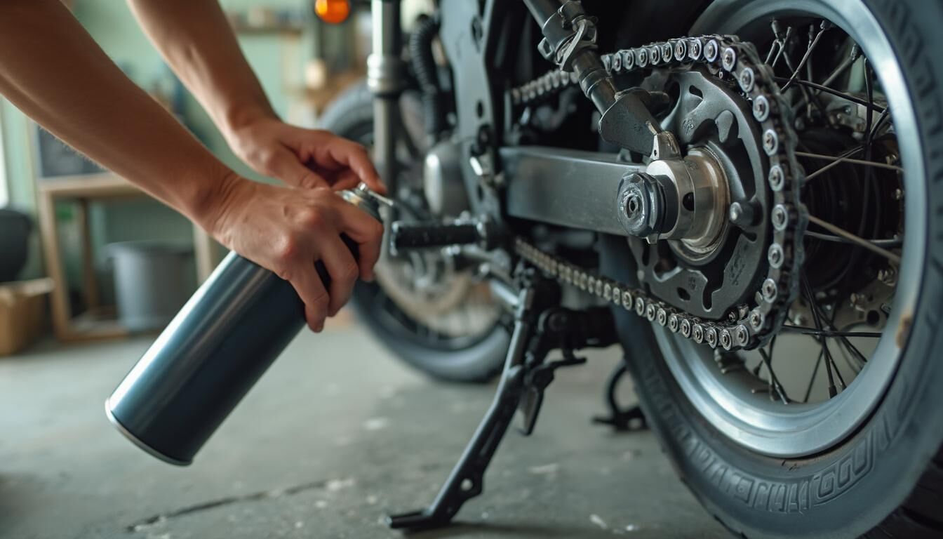 Découvrez tout ce qu'il faut savoir sur la graisse de chaîne pour moto dans notre guide complet. Apprenez des conseils d'entretien essentiels et comparez les meilleures options du marché pour assurer la longévité et le bon fonctionnement de votre chaîne de moto.