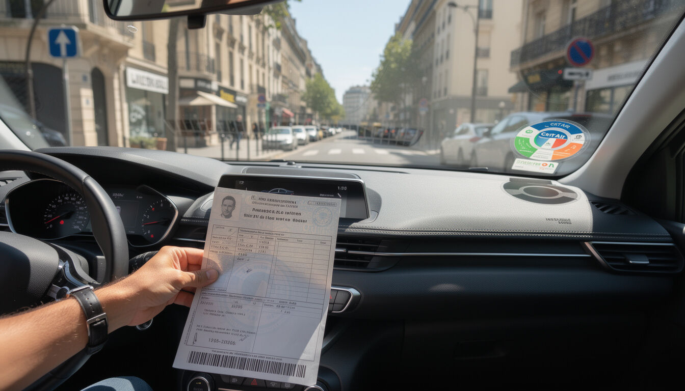 Découvrez tout ce qu'il faut savoir sur le certificat Crit'air pour votre voiture : son utilité, comment l'obtenir et son importance pour circuler en zones à faibles émissions.