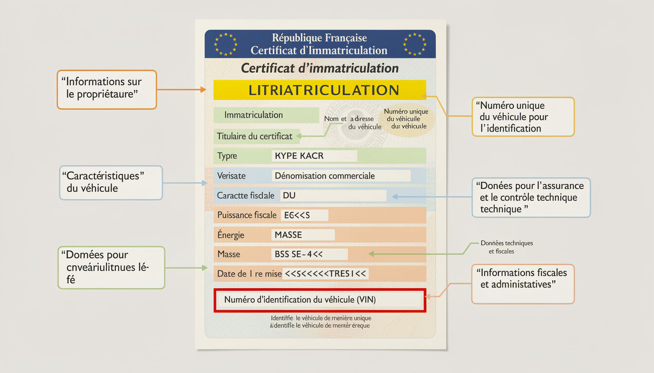 Découvrez comment lire facilement votre carte grise grâce à des explications claires et simples pour comprendre toutes les informations essentielles.