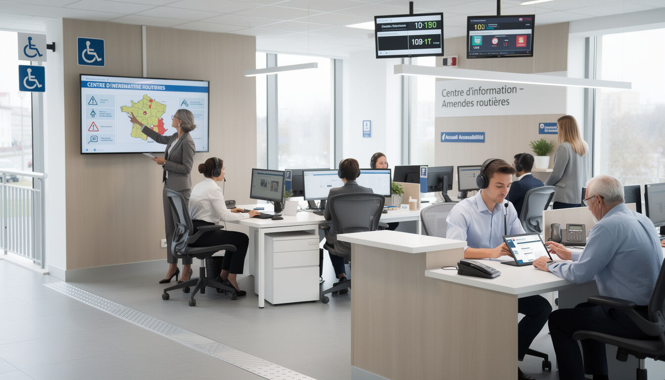 Apprenez comment contacter facilement le service des amendes par téléphone, email ou adresse postale pour obtenir assistance et informations sur vos infractions.